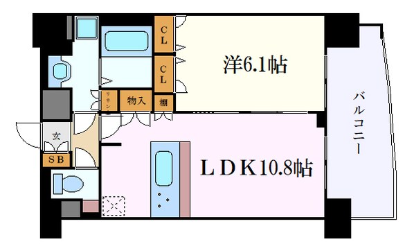 プレサンス桜通グレイスの物件間取画像